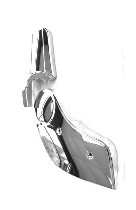 1965 Oldsmobile Cutlass/442/F85 CHROME BUCKET SEAT SIDE ARM COVERS - 4