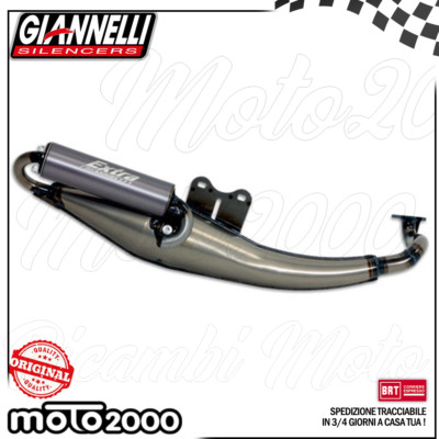 AUSPUFF GIANNELLI SCOOTER EXTRA V2 FÜR MALAGUTI F12 DIGIT PHANTOM 50