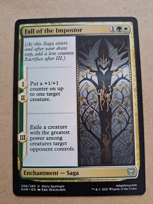Fall Of The Impostor #208/285 MTG Kaldheim Uncommon 2021 TCG Karte