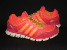 Adias Clima Cool Red Orange Synthetic Mesh Running Sneakers Shoes Women's 6.5M