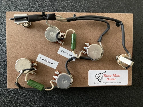 ES335 339 330 Prewired Kit for Gibson Epiphone PIO Tone Caps The Blues Series