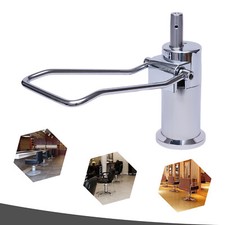 440 lbs Replacement Hydraulic Pump Barber Chair Beauty Salon Heavy Duty Sliver