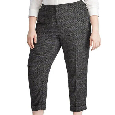 LAUREN Ralph Lauren Woman Plus Size Wool Blend Pants Size: 18W 