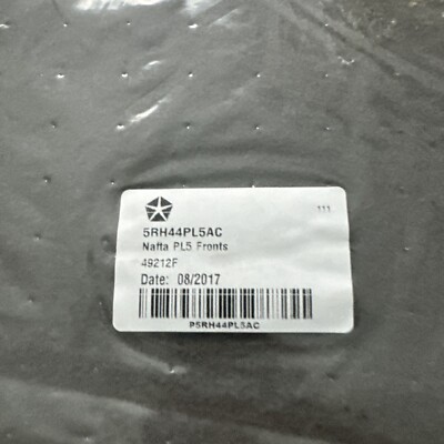 Genuine Mopar Mat-Floor 5RH44PL5AC Date:08/2017