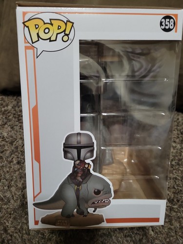 Funko Pop - The Mandolorian/The Mandolorian on Blurrg #358 - Imagen 3 de 7