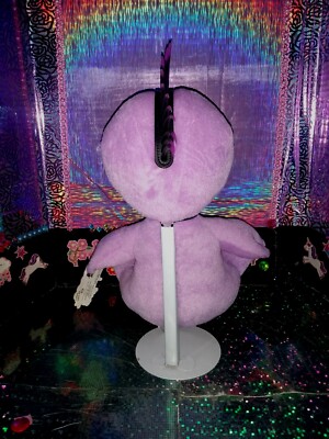 🦄AA Global / Punk Purple {Alien} w/Big Black Eyes Feet Rubber
