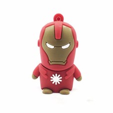 3.0 16GB 32GB 64GB Iron Man Super Hero USB Flash Thumb Drive USA Shipper