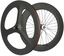 700C Front 70mm Tri Spoke Rear 88mm Fixed Gea...