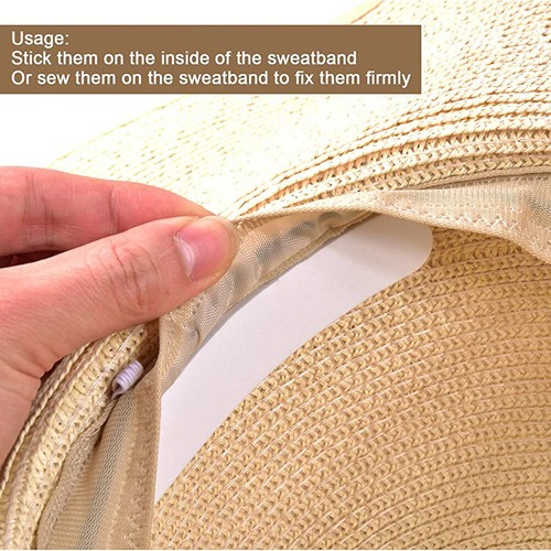 10 piezas Reductor de tamaño sombrero Tiras de espuma EVA Gorra Cinta Sombreros Gorra interior Kit de pegatinas - Imagen 6 de 12