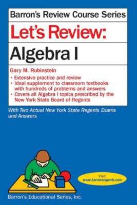 Math Let Review Let's Review Algebra I (Let's Review Series) - Paperback - ACCEPTABLE ...