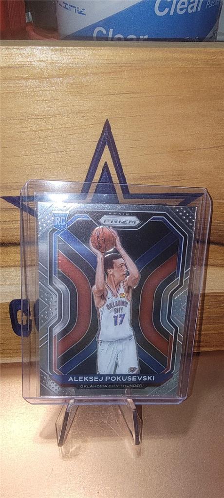 20-21 Prizm Base Aleksej Pokusevski Rookie Card