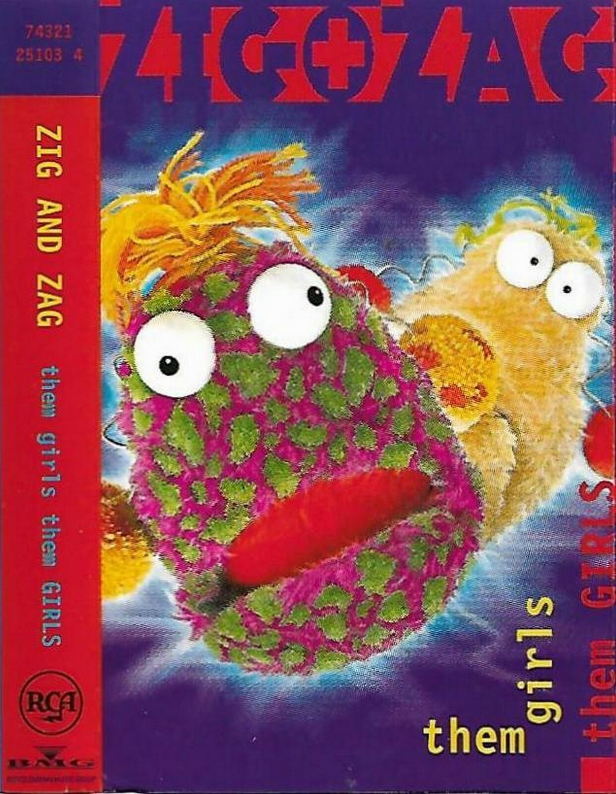 Zig & Zag ‎Them Girls Them Girls cassette single Electronic  Euro House