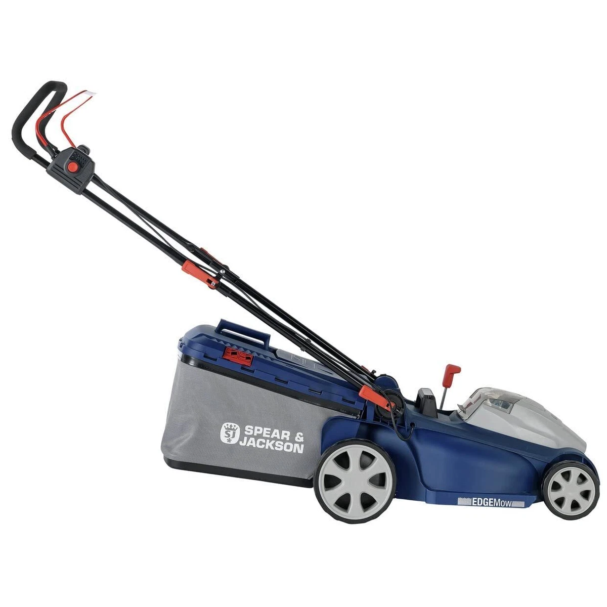 Spear Jackson S4042X2CR 42cm Cordless Lawnmower 2x40V 4Ah Batteries RF8085