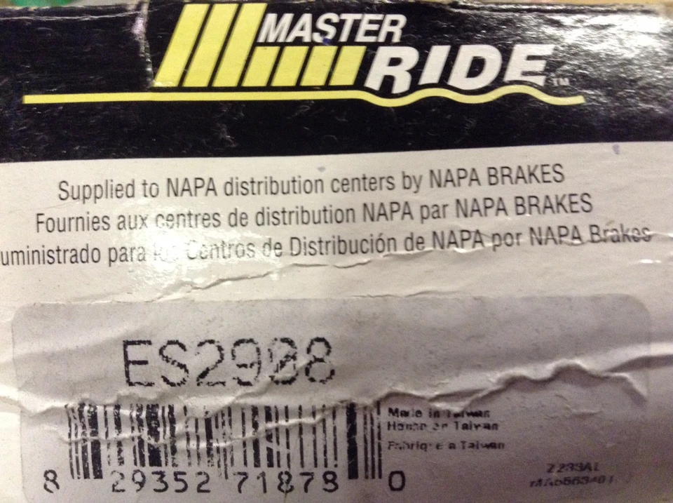 NOVO NAPA ES2908 extremidade externa da haste de amarração de direção - Compatível com 86-96 Chevrolet Corvette - Imagem 2 de 4