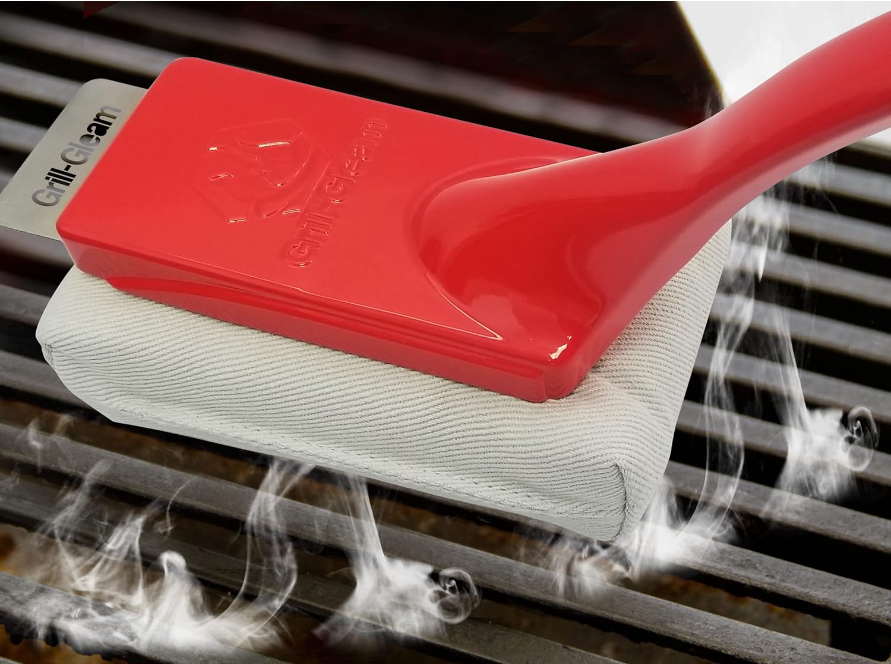 GrillGleam BristleFree Grill Brush Grill Cleaning Brush Cleaner