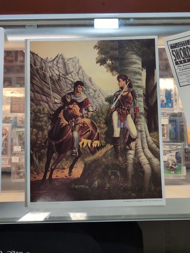 Larry Elmore Swordsong Set 2 Journey Continues 1991 Ltd Ed Portfolio #1275/2000 - Picture 14 of 15