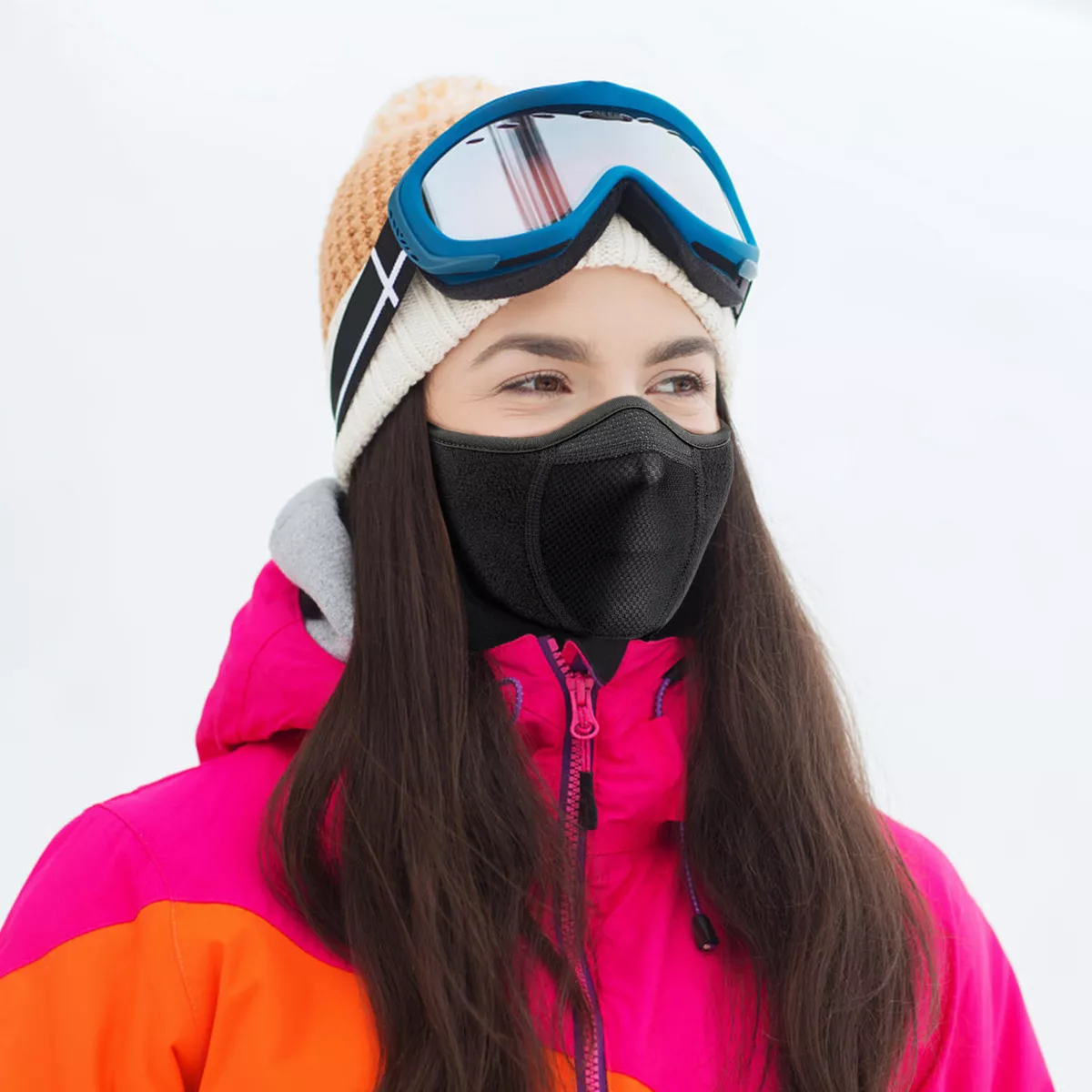 Sobriquette Mange farlige situationer billet Face Mask Motorcycle Windproof Outdoor Skiing Snow Snowboard Neck Winter  Warmer | eBay