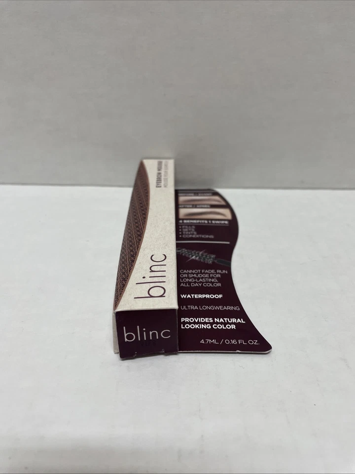 Blinc Eyebrow Mousse, Dark Brunette, 0.16 Fl Oz/4.7 mL - Image 4 of 4