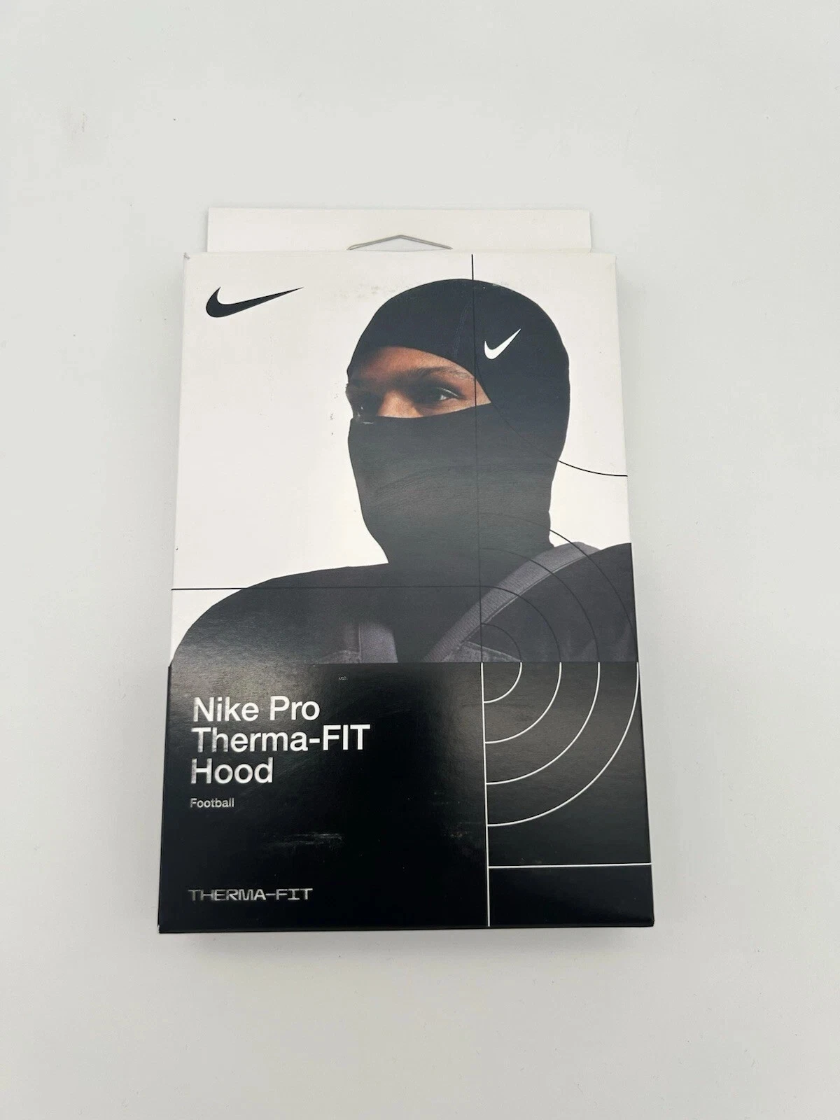 Nike Pro Therma-Fit Hyperwarm Hood Ski Mask Black Balaclava - New - FREE SHIP ✅