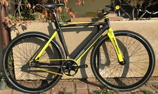 Saccarelli Fixed Gear Single Speed Bike Aluminum-Carbon