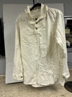 Reenactor Reproduction Civil War Quarter Button Up Sack Muslin Shirt Cream