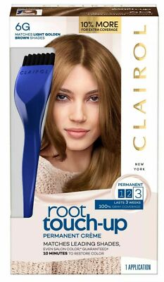 Clairol Root Touch-Up Permanent Hair Color, 6g Light Golden Brown