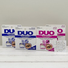 DUO Quick-Set Striplash Adhesive Dark and Clear 4-Pack - Sealed