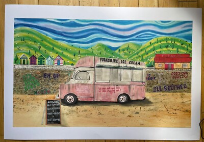 Yorkshire Kunstwerk. YORKSHIRE ICES, Paul Halmshaw.