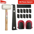 Goldblatt Laminate Wood Flooring Installation Kit Tapping Block Fitting Tool