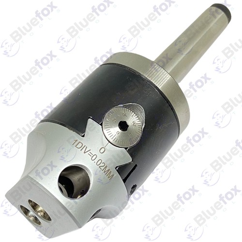 50mm Boring Head Set With Mt2 Shank And 9pc 12mm Boring Bars - Picture 6 of 9