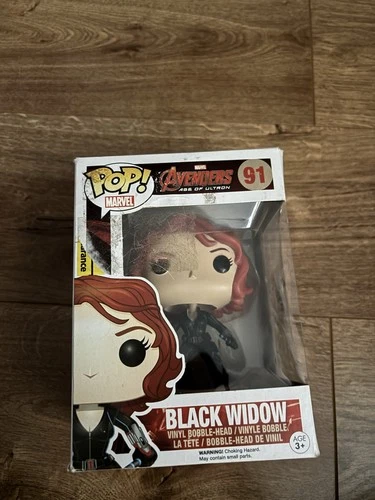 Funko Pop! Vinyl Black Widow Figure Marvel Avengers Age of Ultron #91 Bobblehead