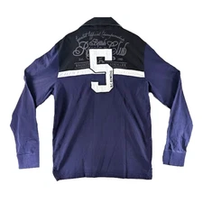 British Rowing Club Polo Shirt Mens Sz Large Logo Graphic Celio Urban Collection