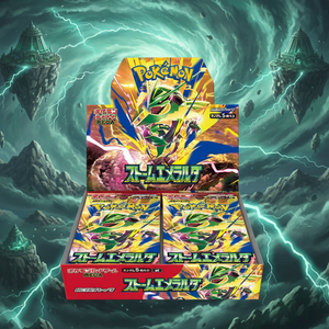 Caja de Refuerzos Storm Emeralda Pokémon Japonés Mega Evolución Vendedor en EE. UU. ¡ENVÍO INMEDIATO!