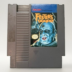 Fester's Quest (The Addams Family) Nintendo NES 1989 W/ Sleeve