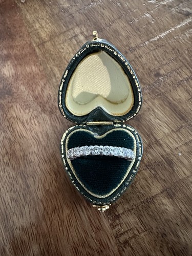 23 Diamond and Platinum Band Size 8, 1.68 ct.