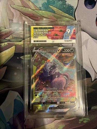 Galarian Slowking 179/198 Chilling Reign Mint 9 Ace Grading Card
