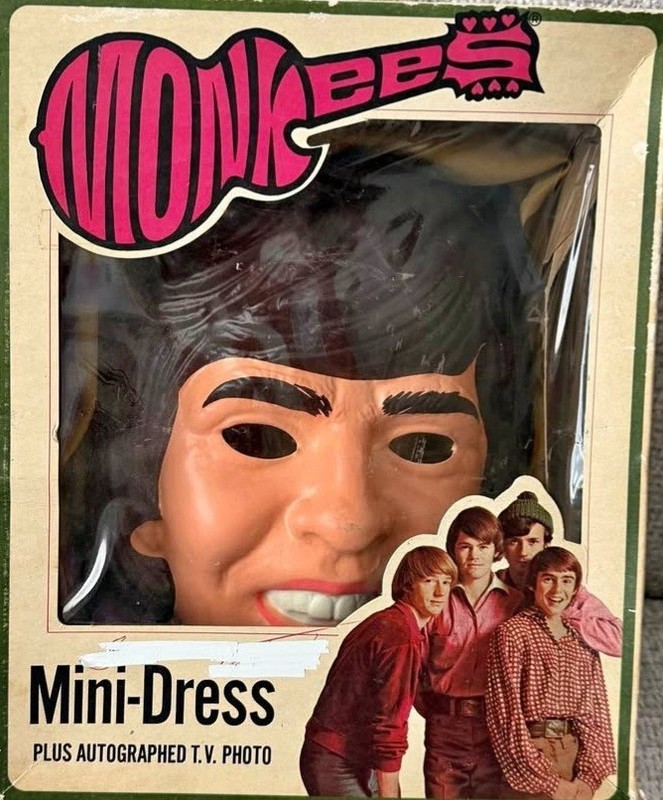 MONKEES MINI - DRESS COSTUME DAVY JONES 1967 BLAND CHARNAS BOXED