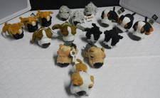 The Dog Artlist Collection Lot of 16 Plush Toys Minis 2005 McDonald's Happy Meal