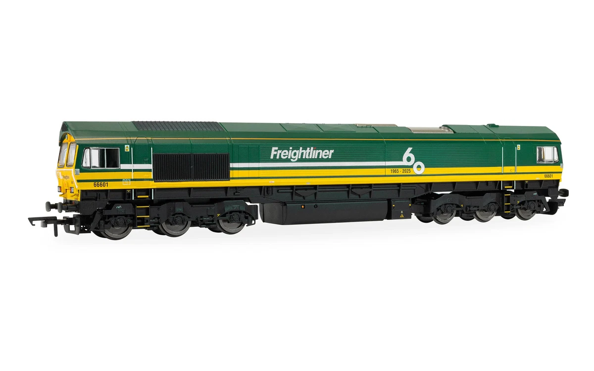 Freightliner Class 66 in N Gauge Model Railway Locomotives for