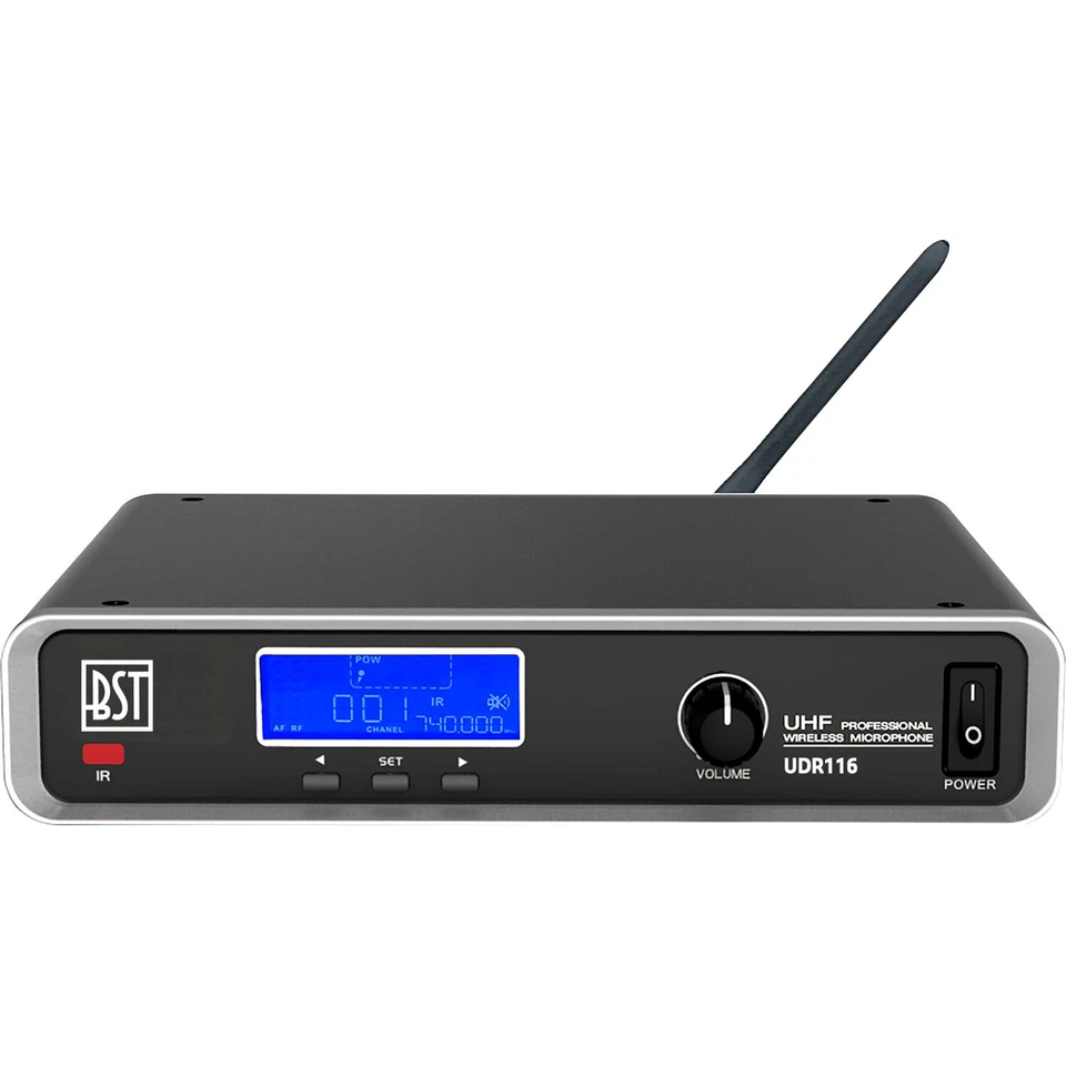 BST UDR116 1-KANAL UHF FUNKMIKROFON SET HANDSENDER BÜHNE SHOW PARTY MUSIK DJ - Bild 2 von 3