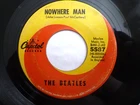 BEATLES 45 RPM 7" VINYL - Nowhere Man / What Goes On