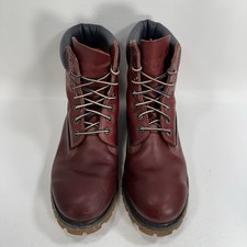 Timberland Lace Up Red Boots for Men | eBay display picture 2