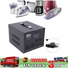 5000W Step Up/Down Transformer Regulator/Stabilizer 120V-220V 220V-110V Voltage