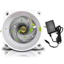 TTiiLoe Inline Duct Fan 2 Inch 50mm Ventilation Exhaust Booster 62 CFM Quiet ...