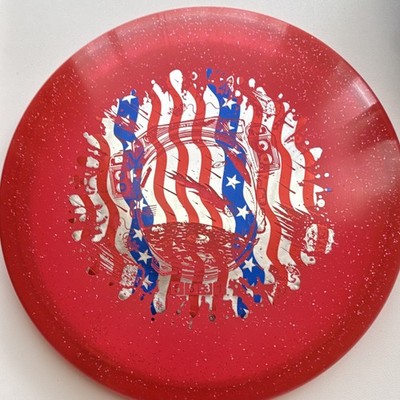 Discraft Meteor Z Red/Yellow 175g 5 5 -3 1 Midrange Disc Golf Disc SE