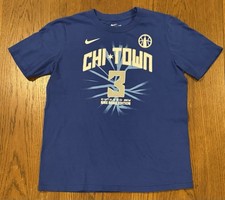 Chicago Sky Blue Nike T-Shirt Candace Parker #3 CHITOWN Youth Large
