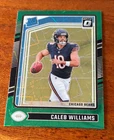 CALEB WILLIAMS RC 2024 OPTIC GREEN VELOCITY RATED ROOKIE CHICAGO BEARS