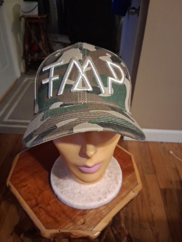 Camo Trucker Hat FMP Camouflage  Adjustable Size Embrodiered Hunting