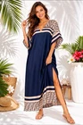Plus Size 50 inches long Kaftan Beach Cover up