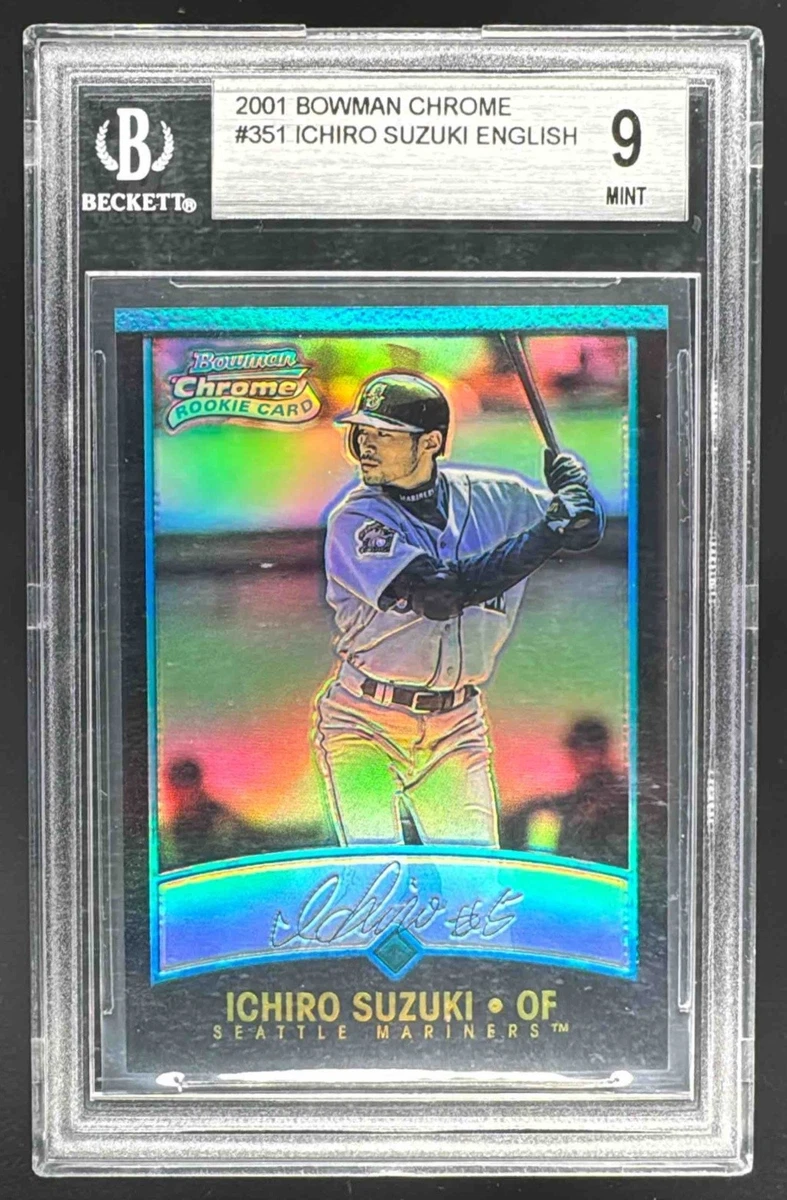 Bowman Ichiro Suzuki Rookie Baseball Sports Trading Cards